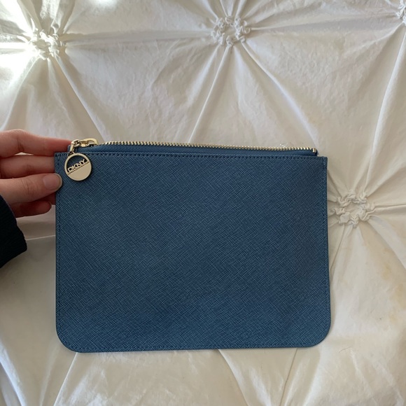 DKNY blue pouch💙 - Picture 3 of 3